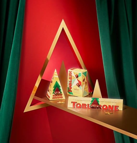 Toblerone Christmas  Creative Campaign Photography Product