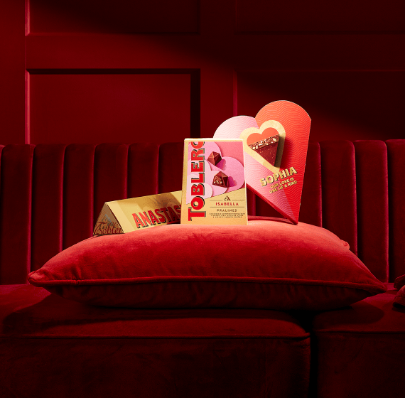 Toblerone Valentines  Creative Hero Campaign Photography Product